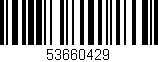 Código de barras (EAN, GTIN, SKU, ISBN): '53660429'