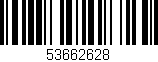 Código de barras (EAN, GTIN, SKU, ISBN): '53662628'