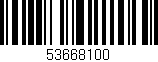 Código de barras (EAN, GTIN, SKU, ISBN): '53668100'