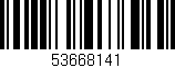 Código de barras (EAN, GTIN, SKU, ISBN): '53668141'