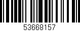 Código de barras (EAN, GTIN, SKU, ISBN): '53668157'