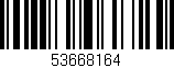 Código de barras (EAN, GTIN, SKU, ISBN): '53668164'