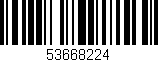 Código de barras (EAN, GTIN, SKU, ISBN): '53668224'