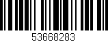 Código de barras (EAN, GTIN, SKU, ISBN): '53668283'