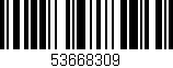 Código de barras (EAN, GTIN, SKU, ISBN): '53668309'