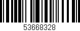 Código de barras (EAN, GTIN, SKU, ISBN): '53668328'