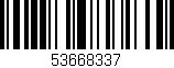 Código de barras (EAN, GTIN, SKU, ISBN): '53668337'