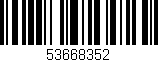 Código de barras (EAN, GTIN, SKU, ISBN): '53668352'