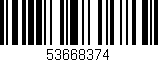 Código de barras (EAN, GTIN, SKU, ISBN): '53668374'