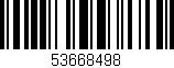 Código de barras (EAN, GTIN, SKU, ISBN): '53668498'