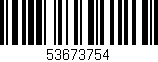 Código de barras (EAN, GTIN, SKU, ISBN): '53673754'