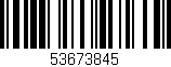 Código de barras (EAN, GTIN, SKU, ISBN): '53673845'