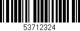 Código de barras (EAN, GTIN, SKU, ISBN): '53712324'