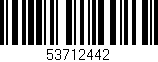 Código de barras (EAN, GTIN, SKU, ISBN): '53712442'