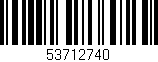 Código de barras (EAN, GTIN, SKU, ISBN): '53712740'