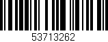 Código de barras (EAN, GTIN, SKU, ISBN): '53713262'