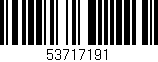 Código de barras (EAN, GTIN, SKU, ISBN): '53717191'