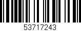 Código de barras (EAN, GTIN, SKU, ISBN): '53717243'