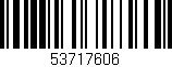 Código de barras (EAN, GTIN, SKU, ISBN): '53717606'