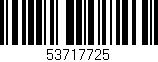 Código de barras (EAN, GTIN, SKU, ISBN): '53717725'