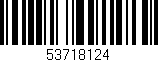 Código de barras (EAN, GTIN, SKU, ISBN): '53718124'