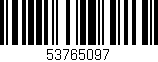 Código de barras (EAN, GTIN, SKU, ISBN): '53765097'