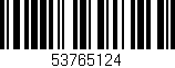Código de barras (EAN, GTIN, SKU, ISBN): '53765124'