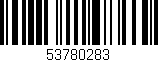 Código de barras (EAN, GTIN, SKU, ISBN): '53780283'