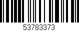 Código de barras (EAN, GTIN, SKU, ISBN): '53783373'