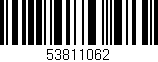 Código de barras (EAN, GTIN, SKU, ISBN): '53811062'