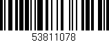 Código de barras (EAN, GTIN, SKU, ISBN): '53811078'