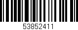 Código de barras (EAN, GTIN, SKU, ISBN): '53852411'