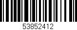 Código de barras (EAN, GTIN, SKU, ISBN): '53852412'