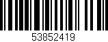 Código de barras (EAN, GTIN, SKU, ISBN): '53852419'