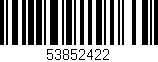 Código de barras (EAN, GTIN, SKU, ISBN): '53852422'