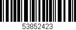 Código de barras (EAN, GTIN, SKU, ISBN): '53852423'