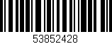 Código de barras (EAN, GTIN, SKU, ISBN): '53852428'