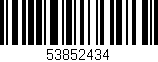 Código de barras (EAN, GTIN, SKU, ISBN): '53852434'