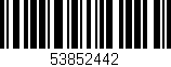 Código de barras (EAN, GTIN, SKU, ISBN): '53852442'