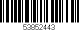 Código de barras (EAN, GTIN, SKU, ISBN): '53852443'