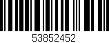 Código de barras (EAN, GTIN, SKU, ISBN): '53852452'