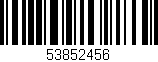 Código de barras (EAN, GTIN, SKU, ISBN): '53852456'