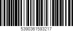 Código de barras (EAN, GTIN, SKU, ISBN): '5390361593217'