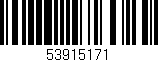 Código de barras (EAN, GTIN, SKU, ISBN): '53915171'