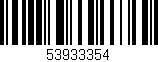 Código de barras (EAN, GTIN, SKU, ISBN): '53933354'