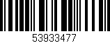 Código de barras (EAN, GTIN, SKU, ISBN): '53933477'