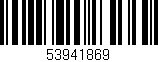 Código de barras (EAN, GTIN, SKU, ISBN): '53941869'