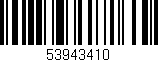 Código de barras (EAN, GTIN, SKU, ISBN): '53943410'