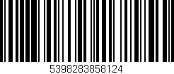 Código de barras (EAN, GTIN, SKU, ISBN): '5398283858124'