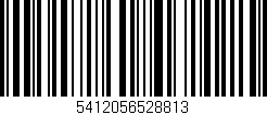 Código de barras (EAN, GTIN, SKU, ISBN): '5412056528813'